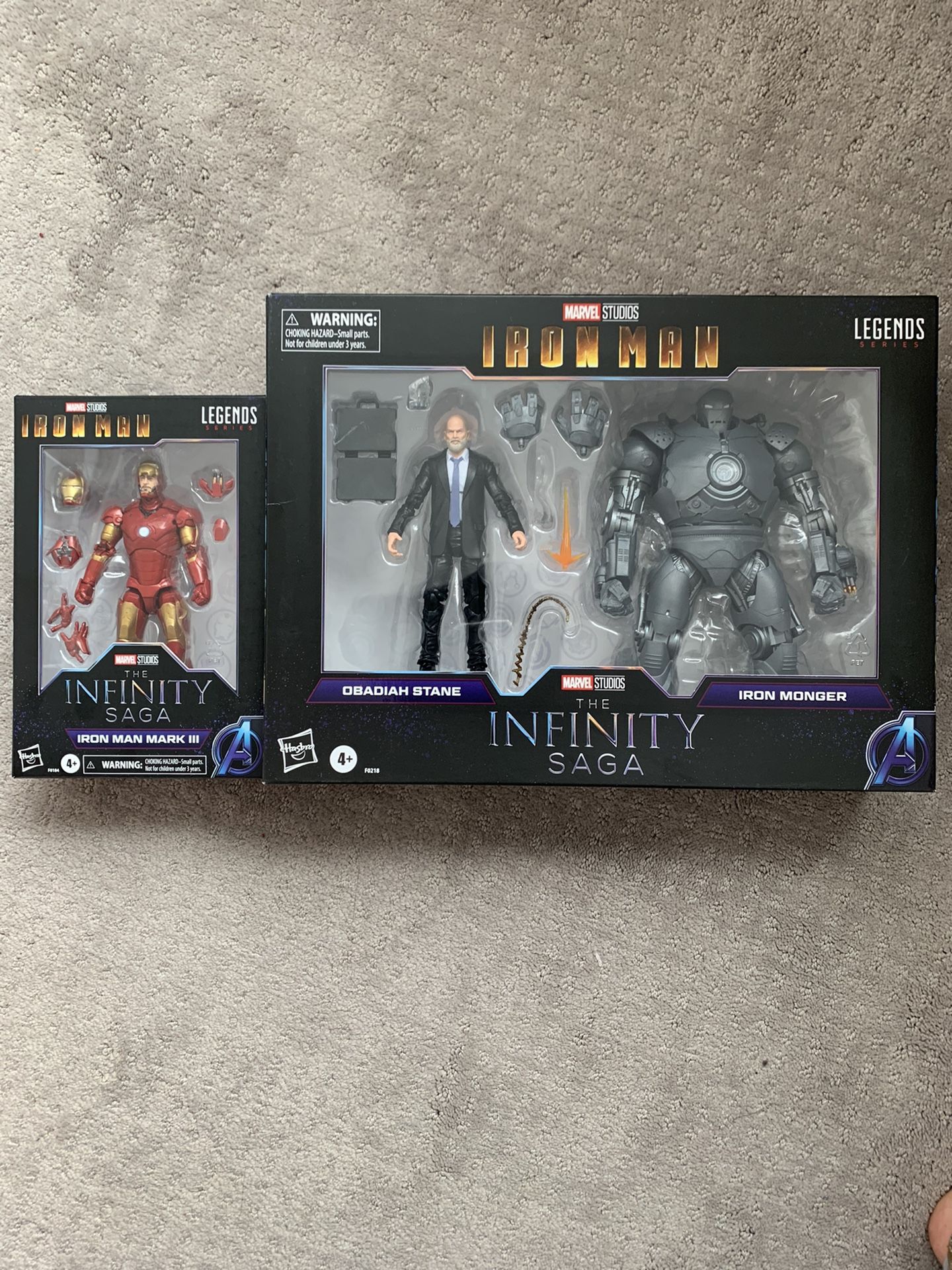 Iron Man Iron Monger Marvel Legends Lot