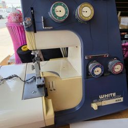 White superlock machine works