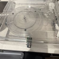 Clear Record Player - Good Condition 