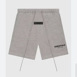 Essential Shorts Light Grey