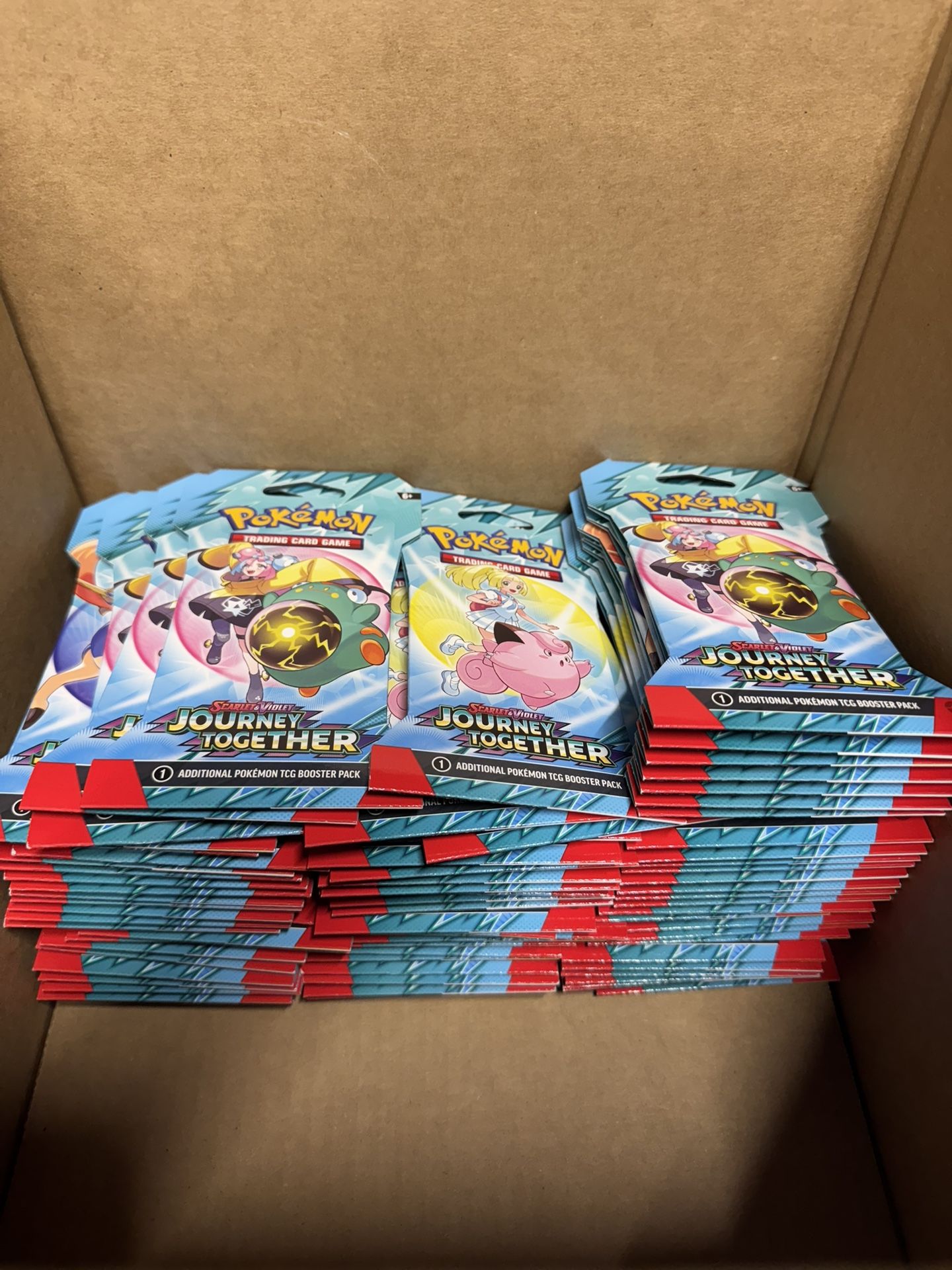 Pokemon Journey Together Sleeved Booster Packs