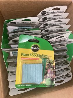 Miracle-Gro Indoor Plant Food Spikes Tray - 24 Pack