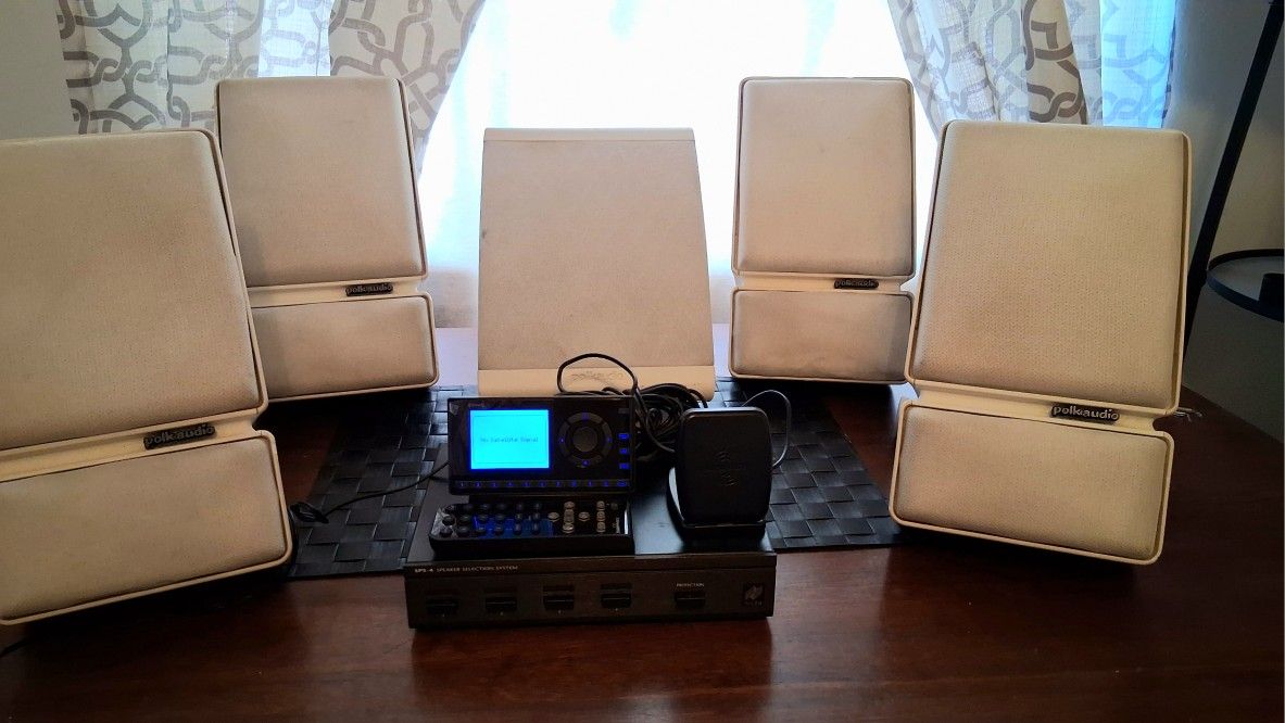 Polk Audo M Series Indoor/Outdoor All Weather Speaker System W/XM Radio