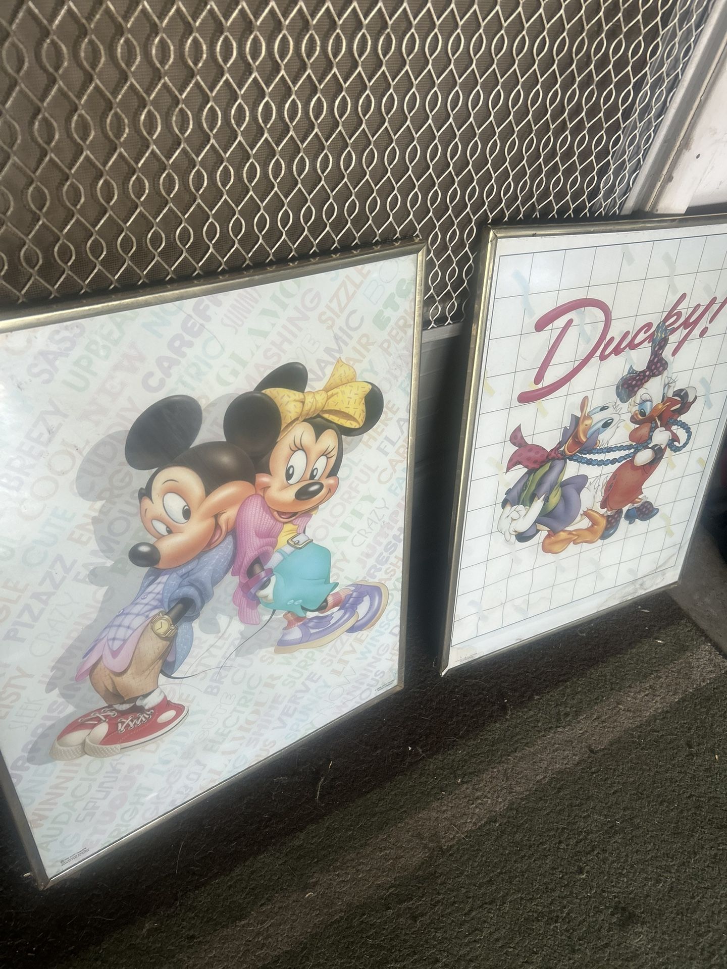 Framed Disney Pictures