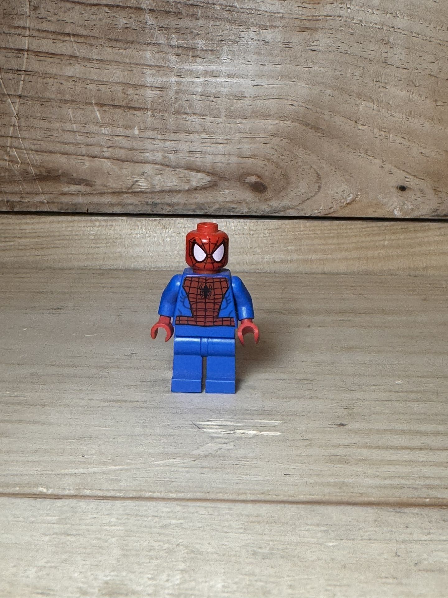 Lego Spider-Man 1 Minifigure Original 4(contact info removed) Black Web Pattern Red Hips SH115