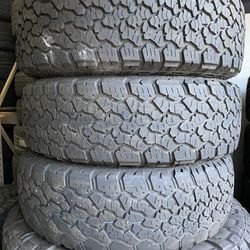 3) 225/75/16 General Grabber ATX Tires  Standard Load   DOT 1621  One tire has edge wear  $200 for all 3 or $100 Each  I carry other sizes 