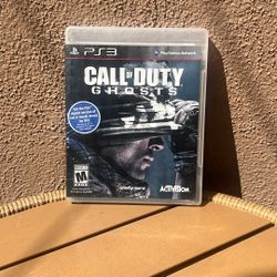 Call Of Duty Ghosts PS3 Game 