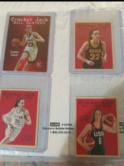 Catlin Clark Cracker Jack set