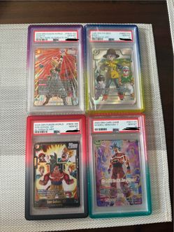 Dragonball TCG slabs