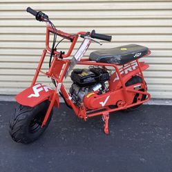 99 CC Gas Powered Mini Bike 4 Stroke 3HP, Trail Bike Up to 28Mph, Weight Support Up to 185 LBS 