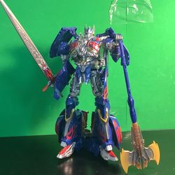 Transformers TLK - 15 Calibur Optimus Prime Limited Edition