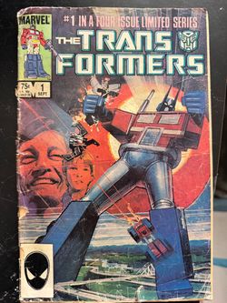 1983 the transformer #1 in a four issue limited series
