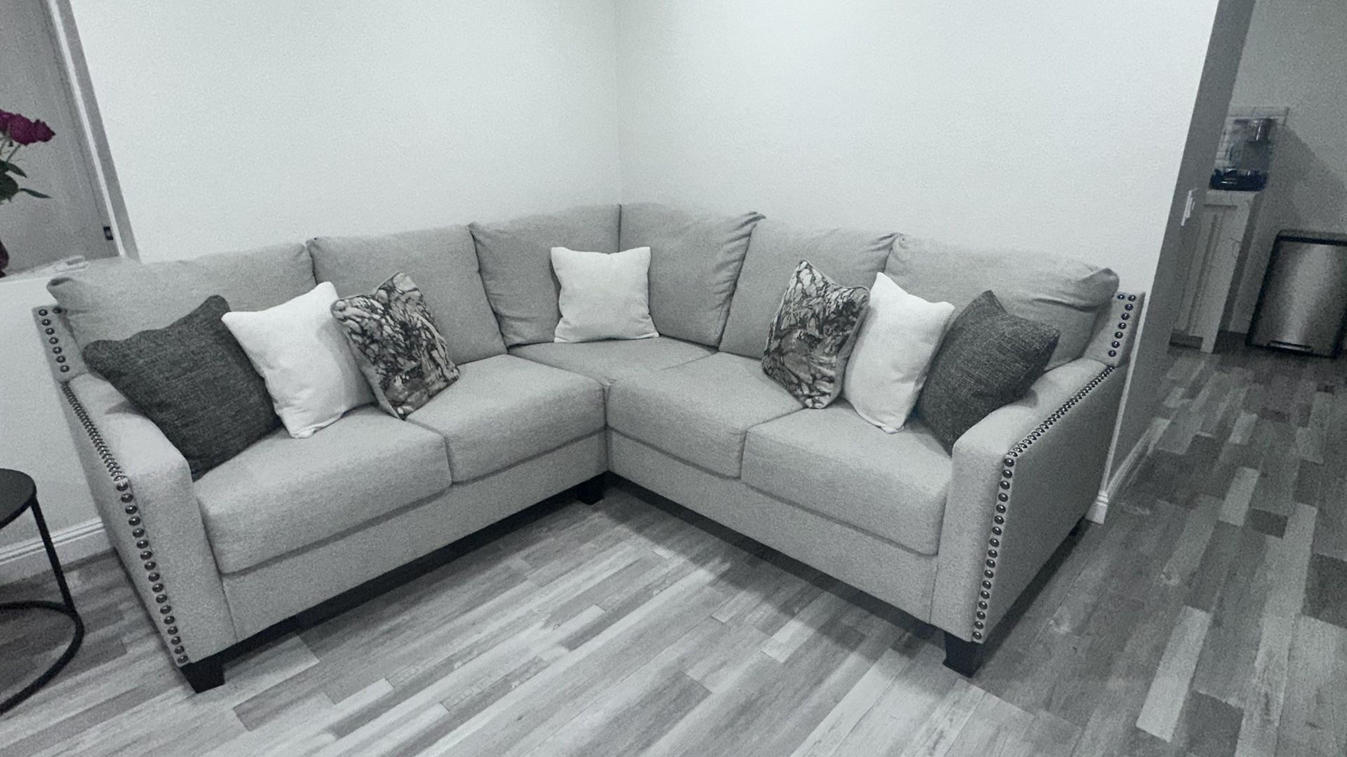Grey Sectional Couch 