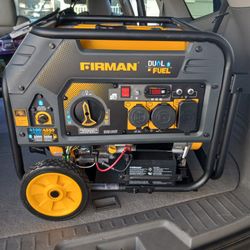 Firman DUAL Fuel  Generator New $650
