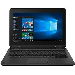 New Lenovo 300e Flagship 2-in-1 Business Laptop/Tablet, 11.6" HD IPS Touchscreen, Intel Celeron Quad-Core N3450 up to 2.2GHz, 4GB DDR4, 64GB eMMC, Win