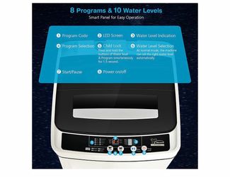 Portable apartment washing machine