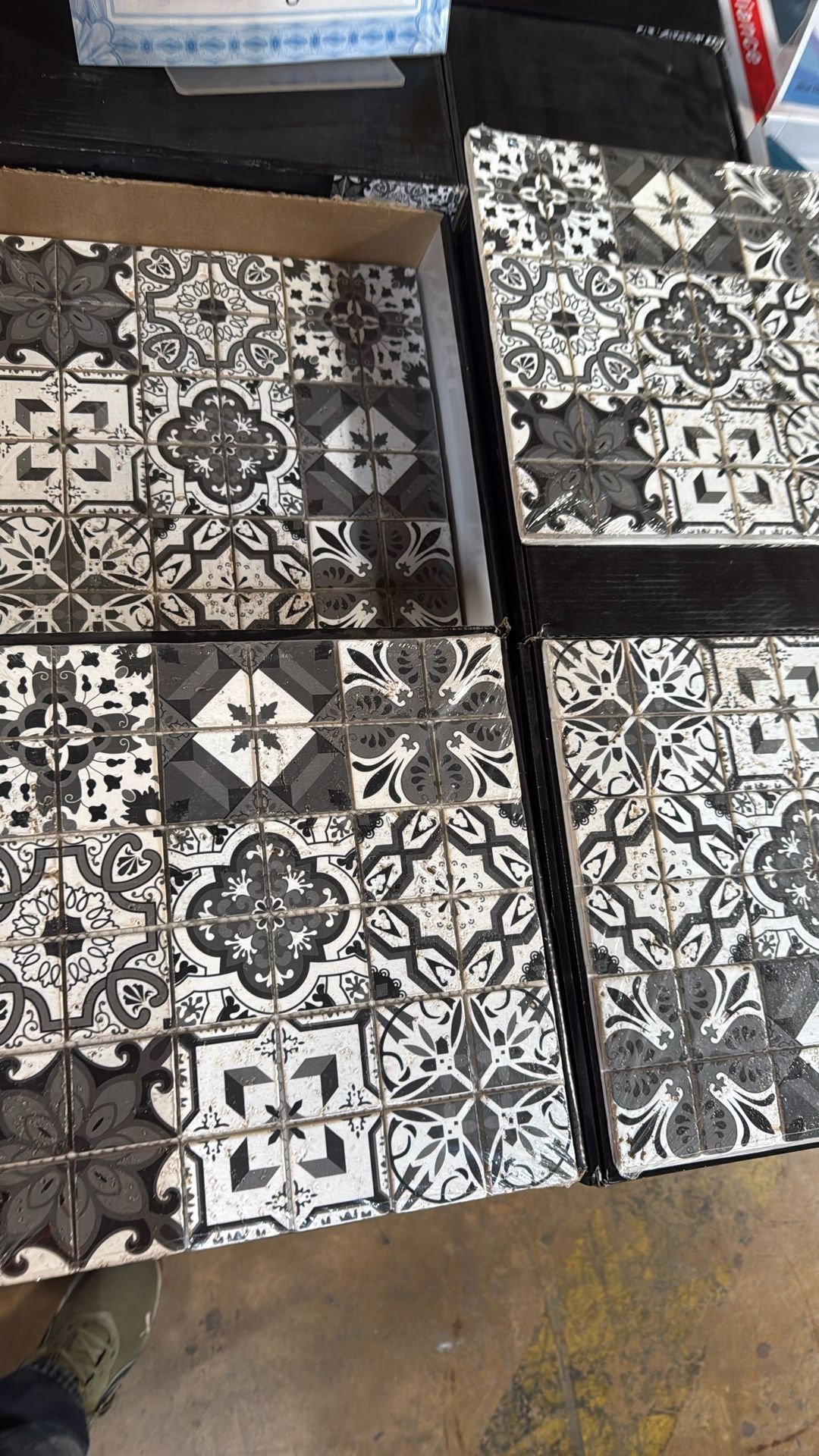 Backsplash $2 Each Sheet Night Fall