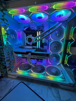 White Gaming PC - RTX 4070, Ryzen 7500F, 32GB DDR5 Ram, 1TB NVMe SSD | 4K Gaming