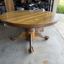 Solid Oak Table 