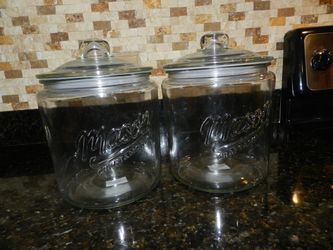 Mason Craft & More Glass Canisters - Set of 2