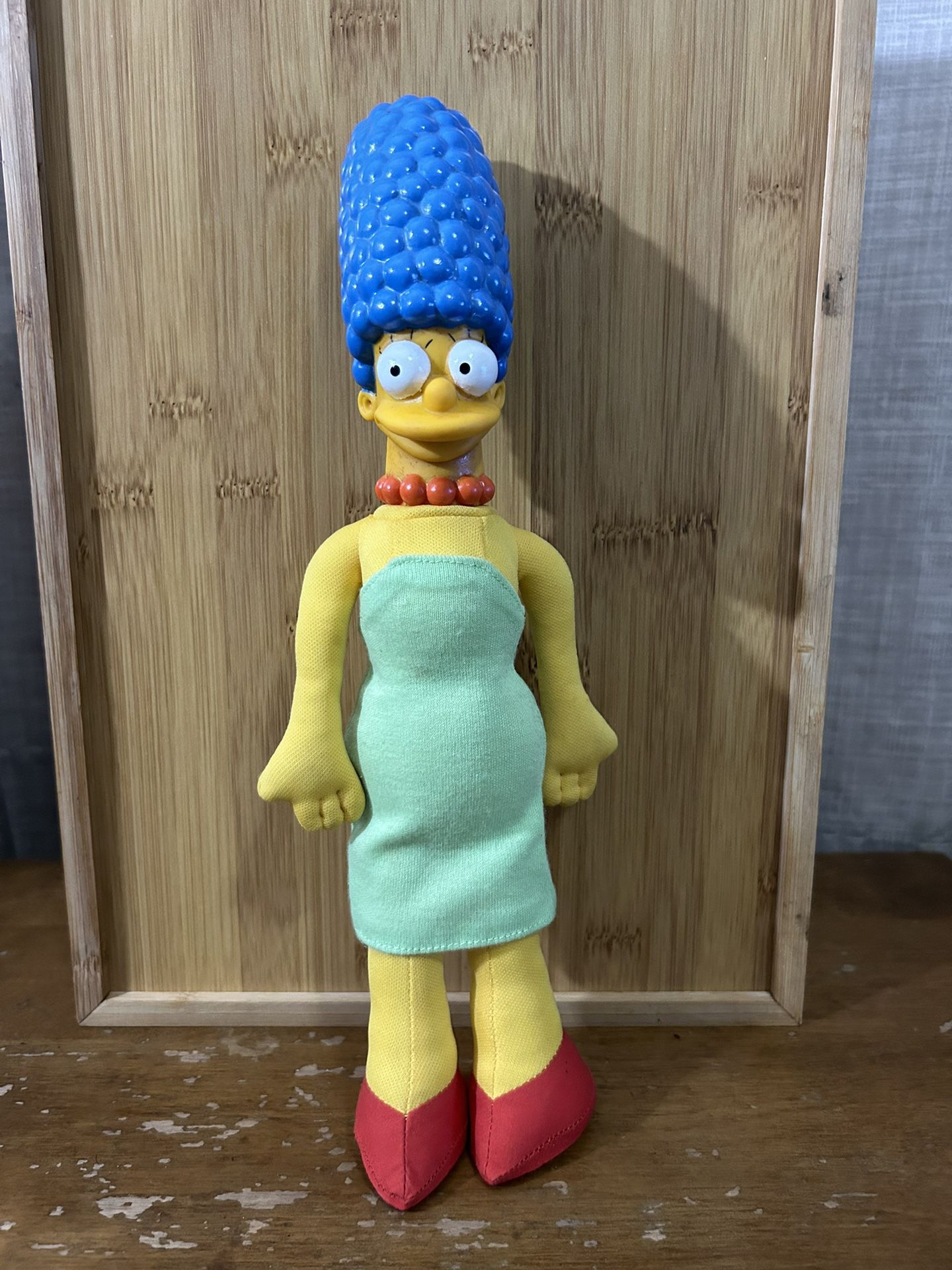 Vtg. Marge Simpson Plush Doll