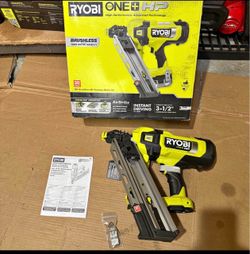 RYOBI ONE+ HP 18V Brushless Cordless AirStrike 30° Framing Nailer (Tool Only)