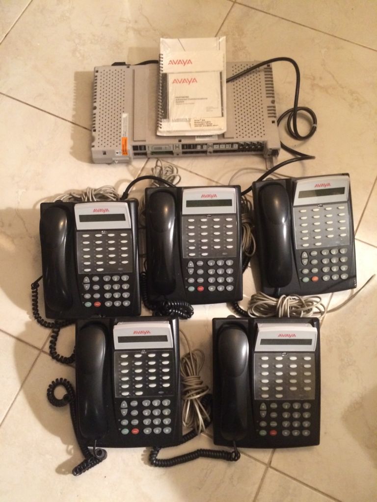 5 Avaya Partner ACS R8 Phone system