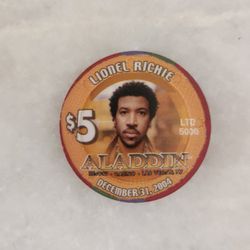 Lionel Richie Casin Chip (Aladin/Planet Hollywood)