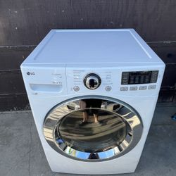 LG True Steam, Sensor Dry, Digital Display, Gas Dryer/ Secadora De Gas, Works Good, 