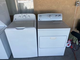 Gas dryer brand Kenmore and washer GE 60 Days of warranty free delivery and installation
