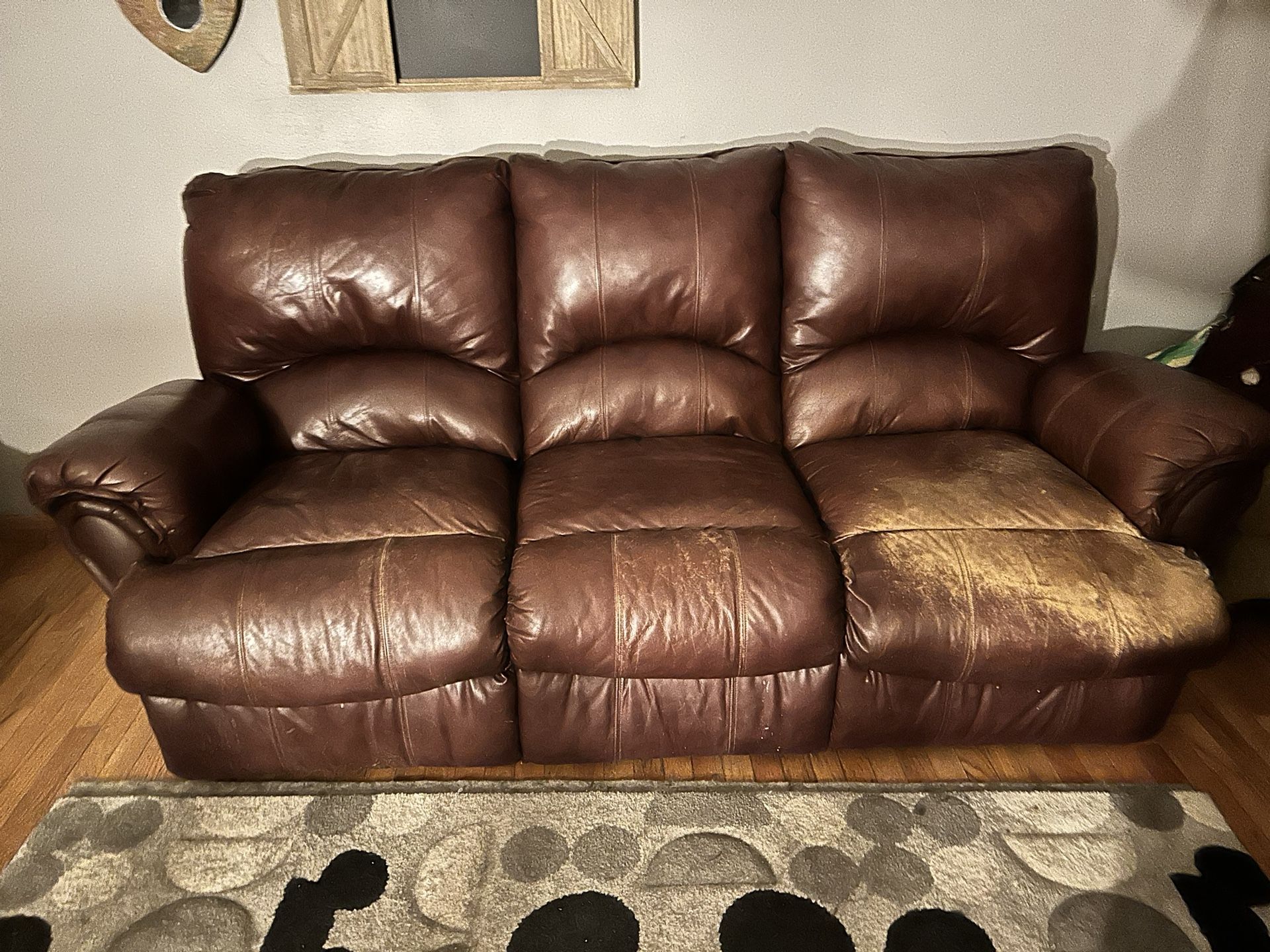 Leather Couch