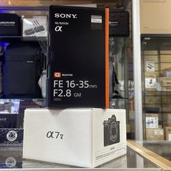 Sony a7 V with Sony Fe 16-35mm f2.8