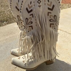 Ladies Cow Boy Boots 