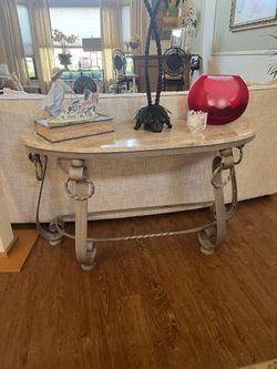 Metal Console Table