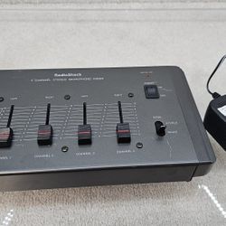 Radio Shack microphone mixer 32-1106
