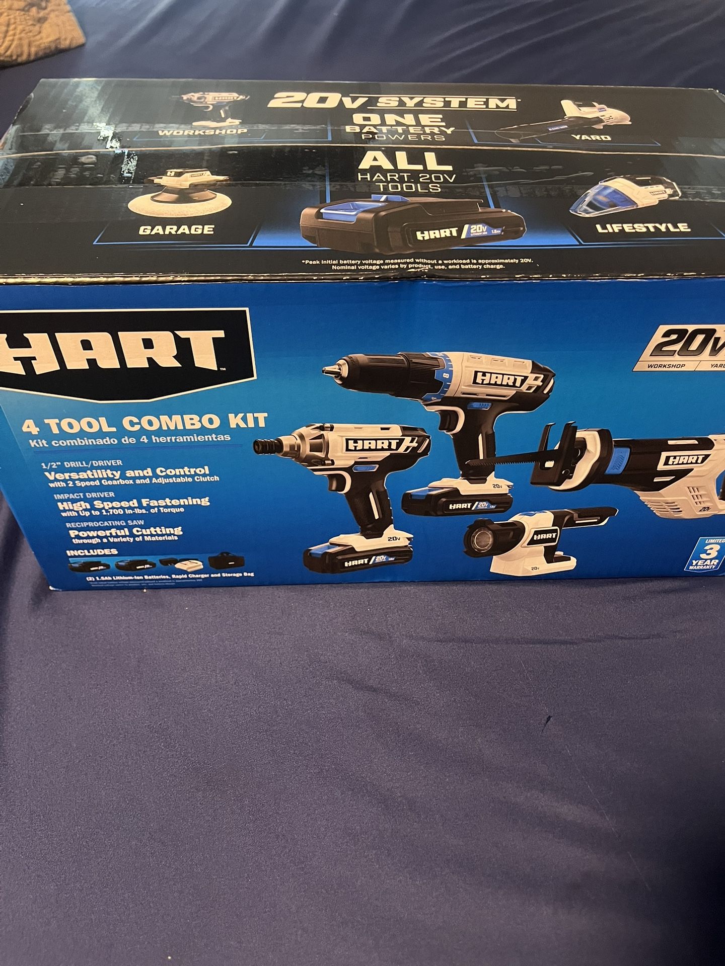 New Hart 4 Pc Tool Unopened Box