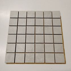 Grey/White 2"×2" backsplash Tile Mosaics