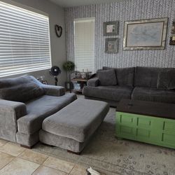 Oversized Couch Set