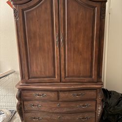 Solid wood bedroom set