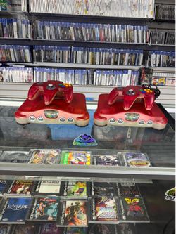 Nintendo 64 Watermelon Clear Complete $220 Each Gamehogs 11am-7pm