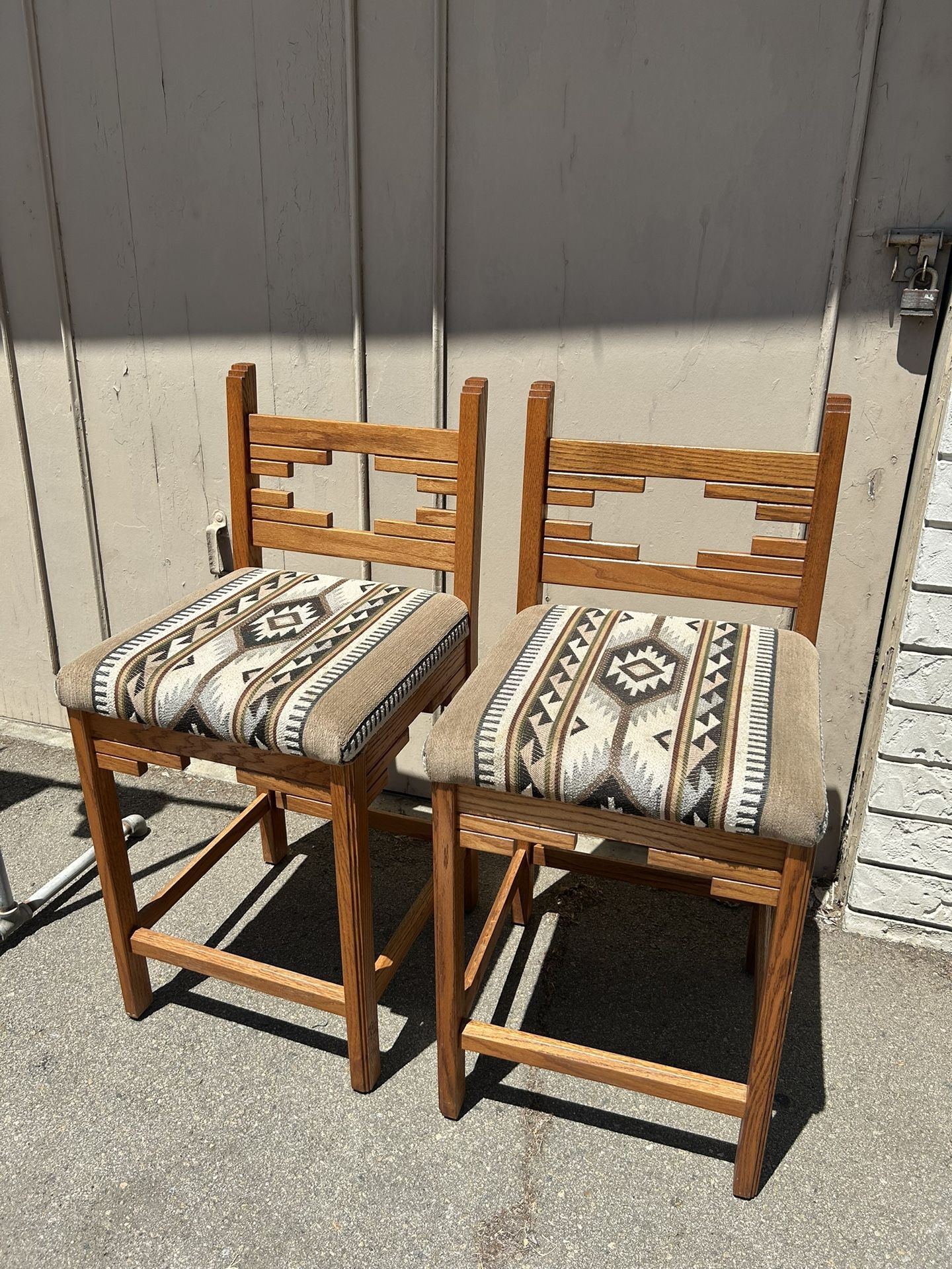 Southwestern Counter Height Chairs