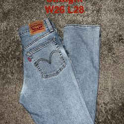 Women’s Levi’s Wedgie Straight  W26 L28