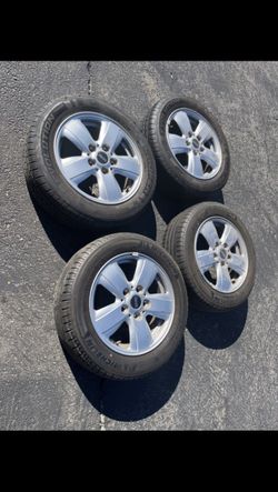 4 - 175/65r15 5x112 5x4.41 Stock Mini Cooper Mercedes C280 Vw Passat Jetta Golf Audi Wheels Rims Good  80% Treads Tires !!!