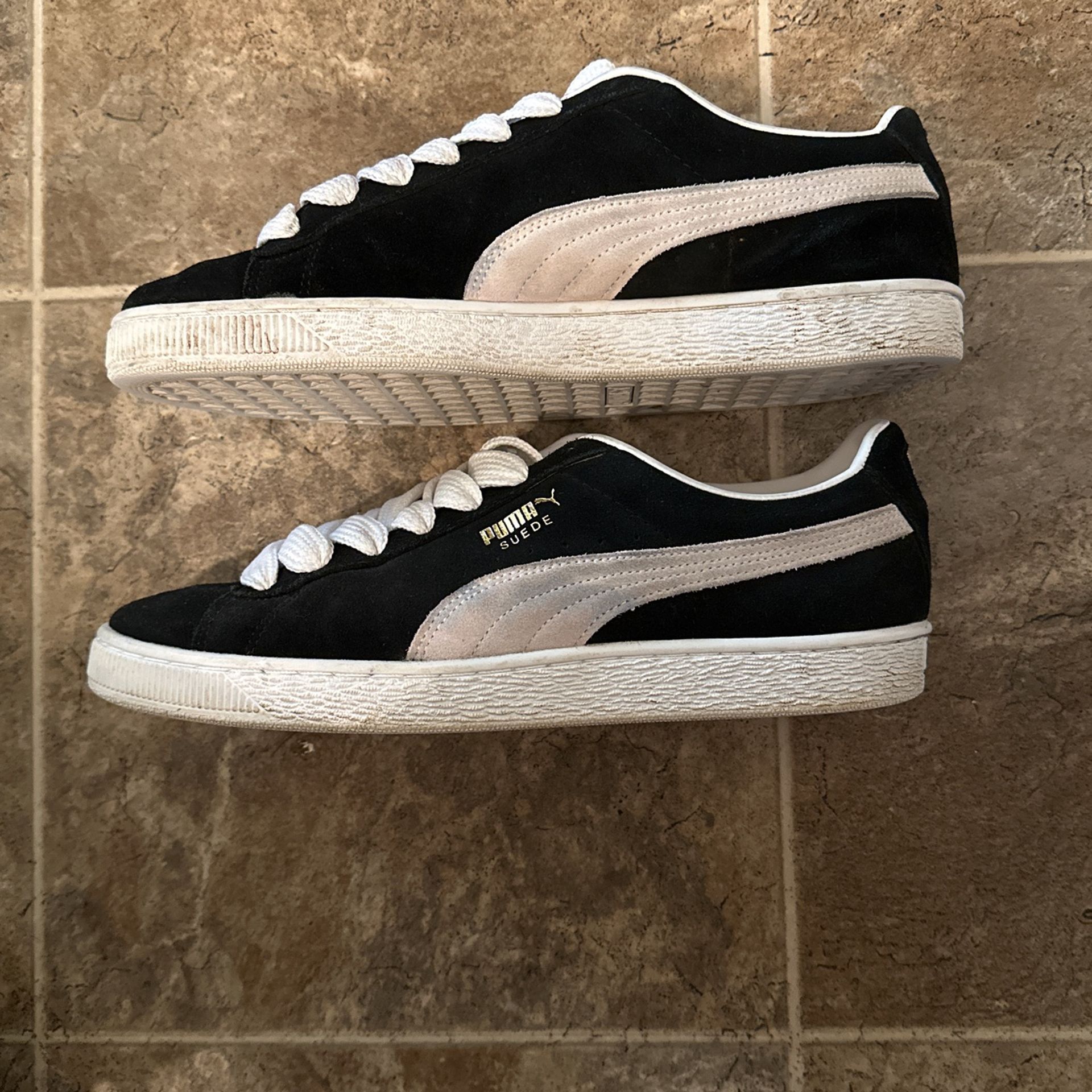 Puma Suede With Thick Laces