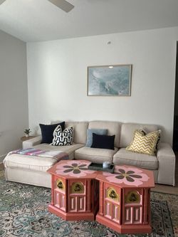 IKEA- Comfortable Couch / Sofa with Chaise Lounge – Clean – Great Condition – 2 years Old- Must Go-$795- Still available if listing is up
