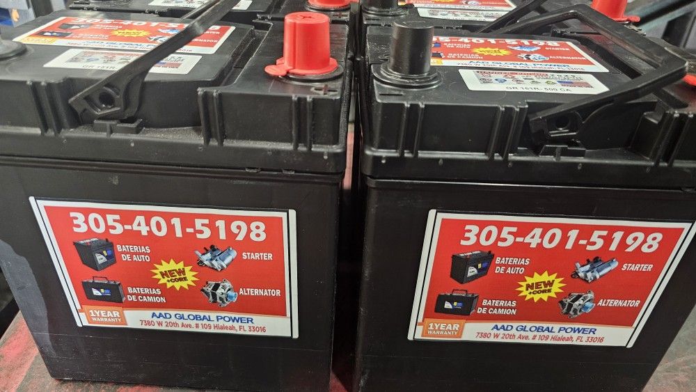 New battery from the 151R group with 1 year warranty 