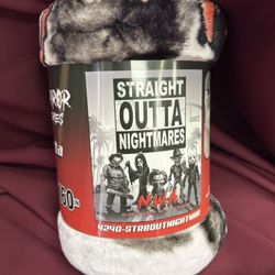 Straight outta Nightmares Throw 