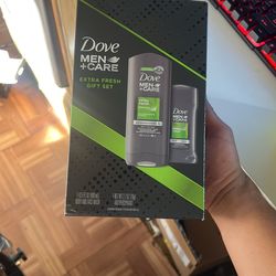 Dove Men + Care Extra Fresh Gift Set BRAND NEW