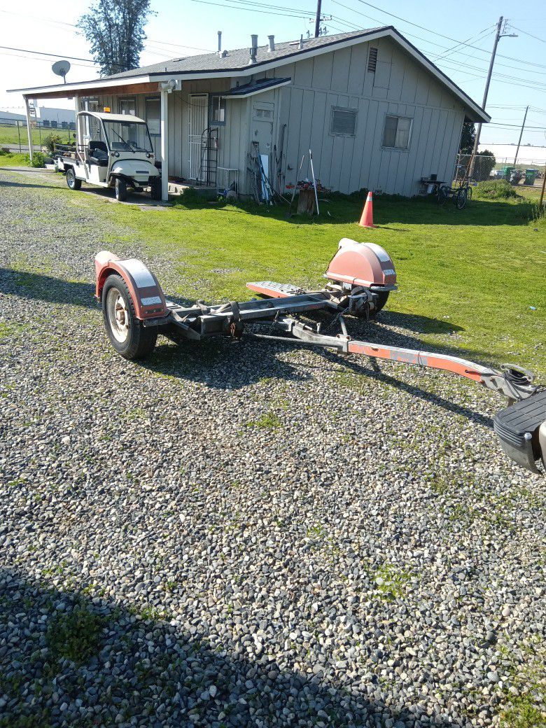 CAR TOW DOLLY All Complete With Straps/Lights Ready To Tow ASK $1000 OBO