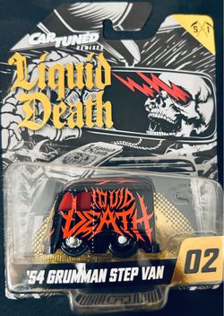 Car Tuned Liquid Death '54 Grumman Step Van Die-Cast